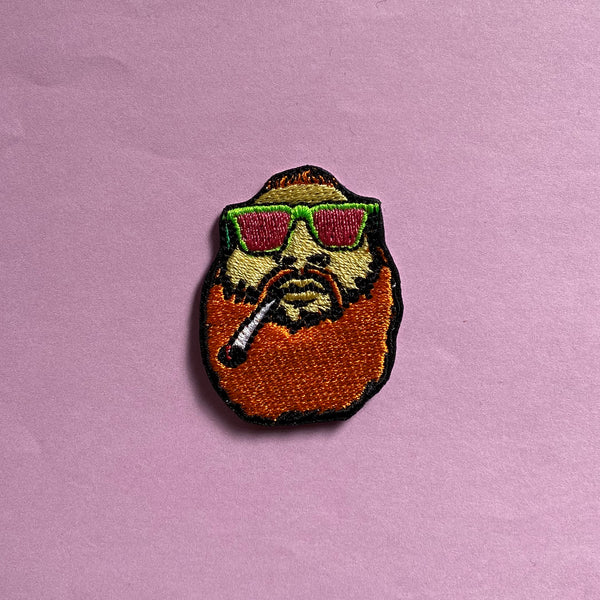 Action Bronson Weed Embroidered Iron-On Patch