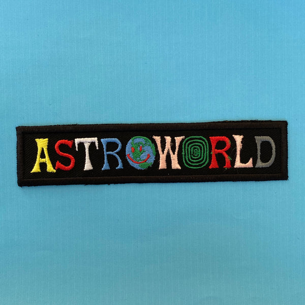 Astroworld Embroidered Iron-On Patch