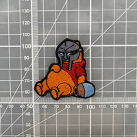 Pooh Doom Mask Embroidered MF Doom Iron-On Patch