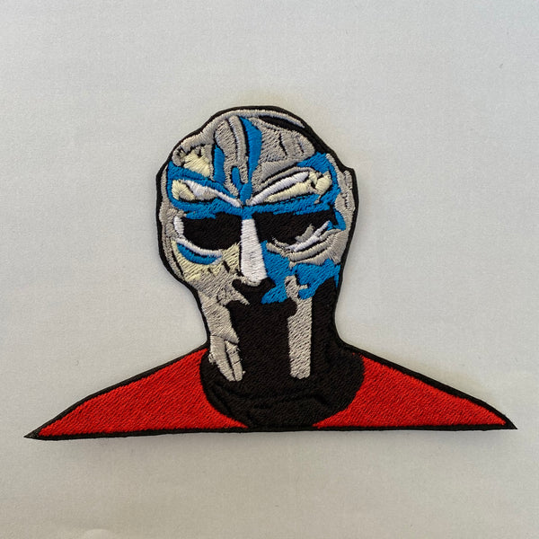 MF Doom Steel Patch Embroidered Iron-On Patch