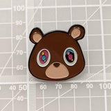 Enamel Pin - Dropout Bear Face