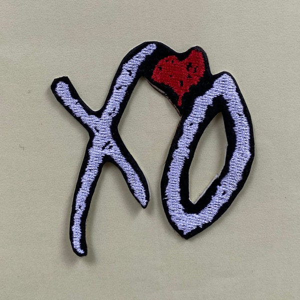 The Weekend XO Embroidered Iron-On Patch
