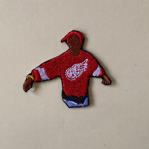 Tupac Spit Embroidered Iron-On Patch