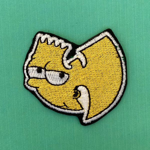 Wu Bart Embroidered Iron-On Patch