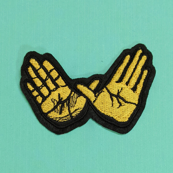 Wu Hands Embroidered Wu Tang Iron-On Patch