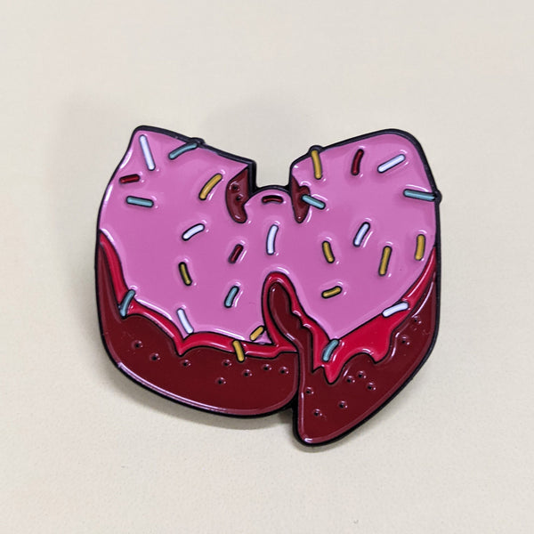 Enamel Pin - Wu Donut Pink