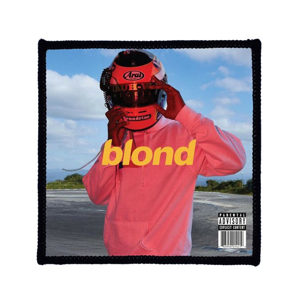 Blonde Hip Hop Photo Sew On Badge