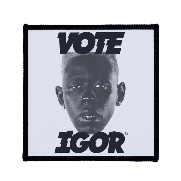 Tyler The Creator Vote Igor Sew On Badge
