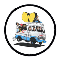 "W" Hip Hop C.R.E.A.M. Bus Sew On Badge