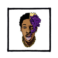 Wiz Khalifa Hip Hop Art Sew On Badge