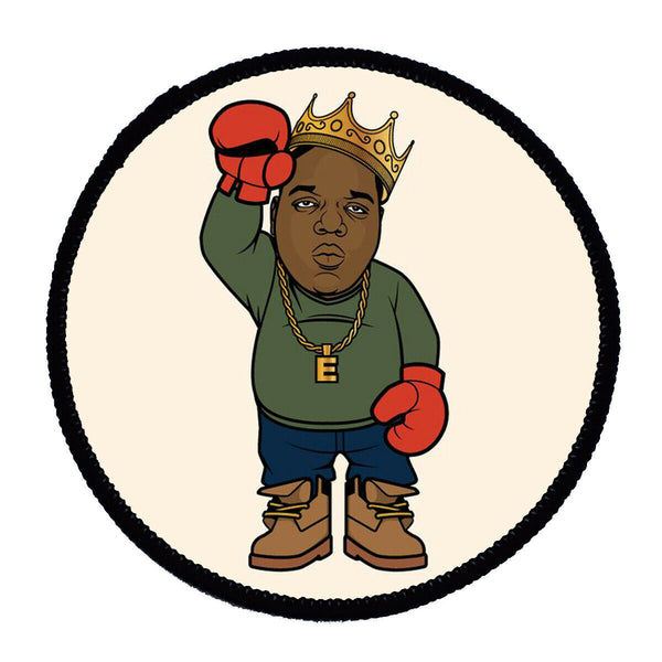 Notorious BIG Biggie Boxing Sew On Badge