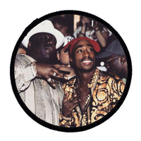Biggie Tupac Hip Hop Photo Sew On Badge