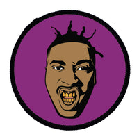 ODB Purple Cartoon Sew On Badge