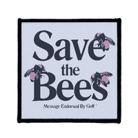 Tyler Save The Bees Golf Sew On Badge